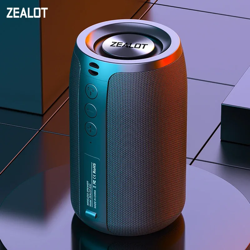Bluetooth Lautsprecher Mini mit Subwoofer – tragbar, TWS, FM-Radio & TF/USB-Support