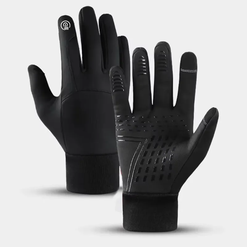 Wärmende Radhandschuhe mit Touchscreen für Outdoor-Sport – atmungsaktiv, rutschfest, wintertauglich