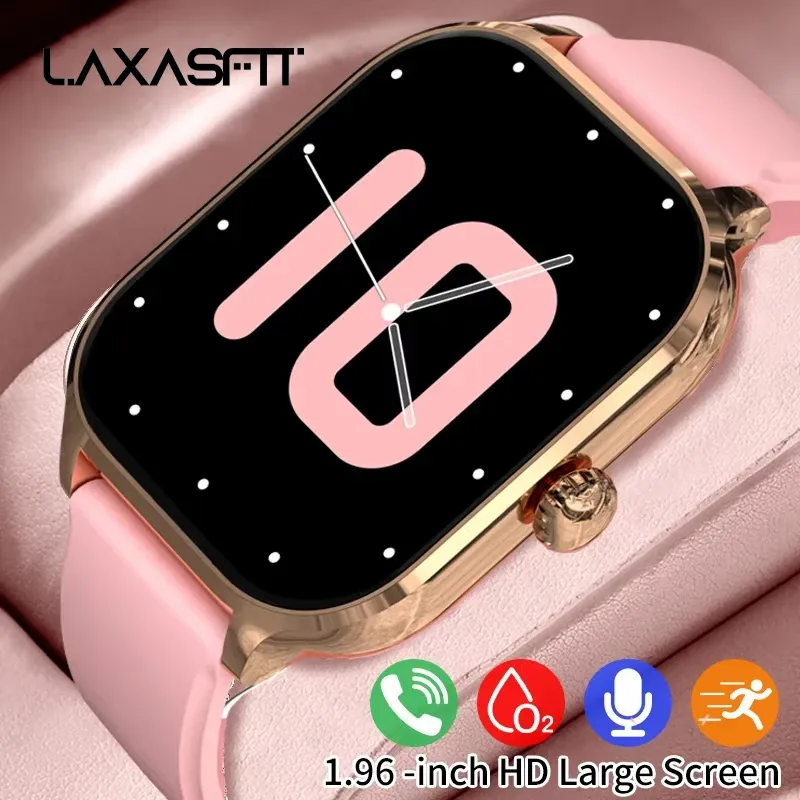 LAXASFIT H9 Smartwatch im Test: 2,01 Zoll HD-Display & Bluetooth-Telefonie für nur  – Der ultimative Fitness-Tracker für iOS & Android mit Herzfrequenzmessung und Schlafanalyse für preisbewusste Technik-Fans.
