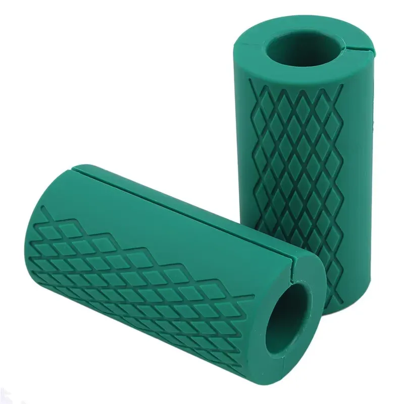 Grip Fat Bar Hantel Fat Barbell Grip Dicke Stangengriffe für Gewichtheben Fitness Bar Griff Silikon rutschfeste Schutzpolster