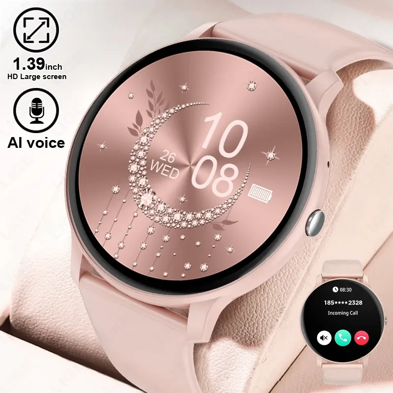 Smart Uhr 2025: Bluetooth-Sportuhr mit Anruf & Herzfrequenz für Android & iOS – Damen & Herren Fitness Tracker mit  Günstig Online Kaufen