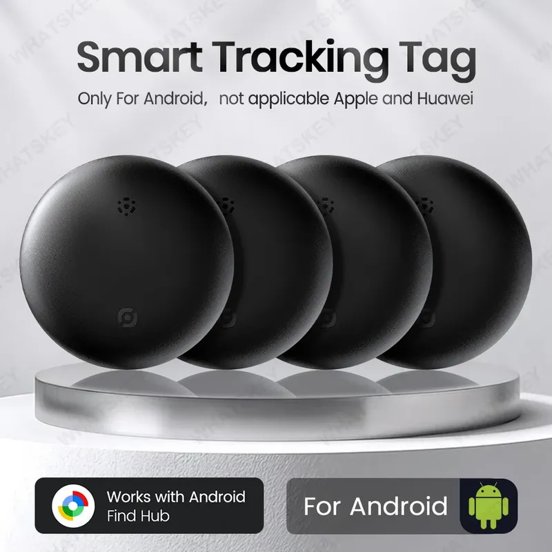1–4 Stück Google Find My GPS Tracker, Android Finder, kompatibel mit Google Find Hub (nur Android), Schlüssel-Wallet-Finder, Anti-Verlust-Tag
