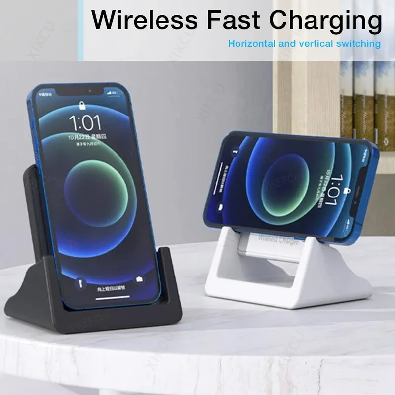 Desktop Abnehmbare Telefon Halter Stehen Ladegeräte Pad Für iPhone 16 15 14 13 12 Samsung Xiaomi Drahtlose Ladegerät Schnelle Lade Dock