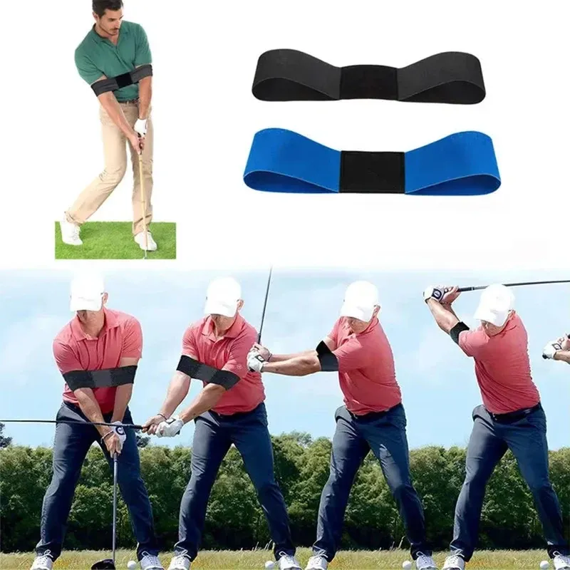 Golf-Schwungtrainer Haltungskorrektur-Band für Anfänger Arm- und Handbewegung Übungsband Elastisches Fitnessgerät