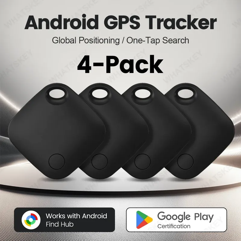 Smart Location Tracker für Android-Geräte Tag funktioniert mit Google Find Hub App Positionierung Schlüsselfinder für Xiaomi Samsung Motorola